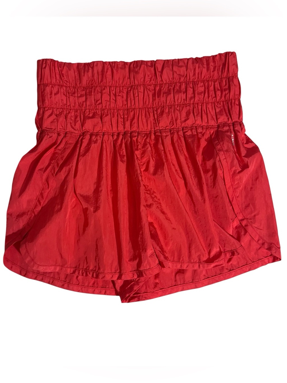 FP Movement Free People Small Coral Orange The Way Home Shorts Gym Yoga